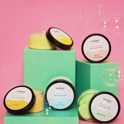 Candy Rituals puder do kąpieli mango