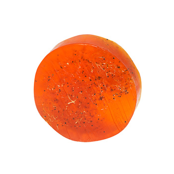 MYDŁO GLICERYNOWE Z GĄBKĄ LOOFAH - pomarańcza z chilii Teraz kostka aż 150g!