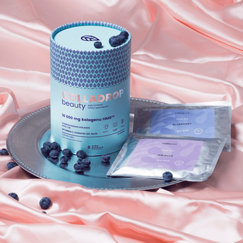 Zestaw Lifting i odnowa: maski algowe i kolagen Colladrop®Beauty do picia