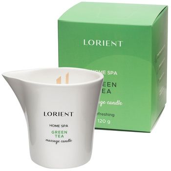 Świeca do masażu- Zielona herbata