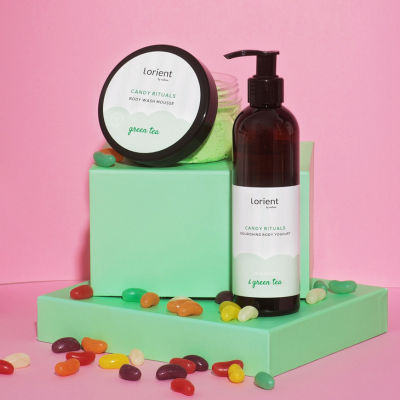 Candy Rituals Żel pod Prysznic - Zielona Herbata