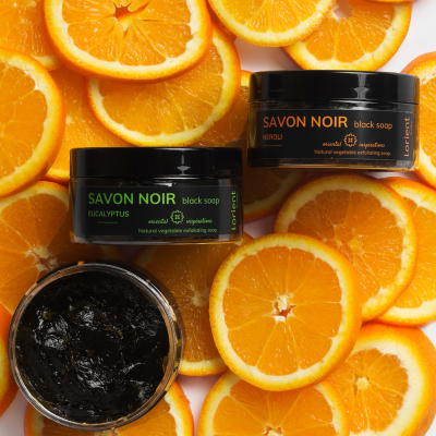 SAVON NOIR argan gold 100g