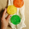 MYDŁO GLICERYNOWE Z GĄBKĄ LOOFAH - pomarańcza z chilii Teraz kostka aż 150g!