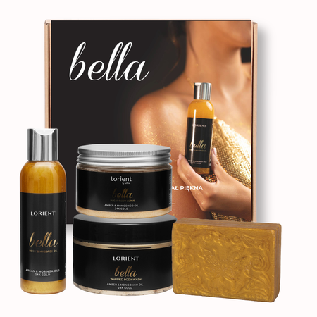 Zestaw prezentowy z olejkiem Bella w pudełku