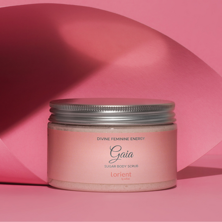GAIA peeling cukrowy do ciała z opuncją, arganem i srebrnym pyłem