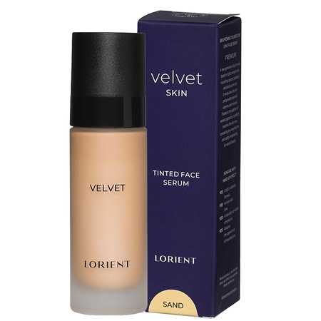 Velvet skin Rozświetlajacy podkład/ serum do twarzy VANILLA - 30 ml