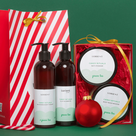 Zestaw prezentowy Candy Zielona Herbata z torebką