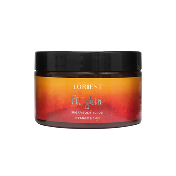 Fit skin peeling cukrowy do ciała antycellulitowy korzenna pomarańcza