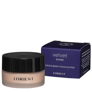 Velvet SHINE rozświetlacz do twarzy i ciała