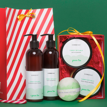 Zestaw prezentowy Candy Zielona Herbata z torebką